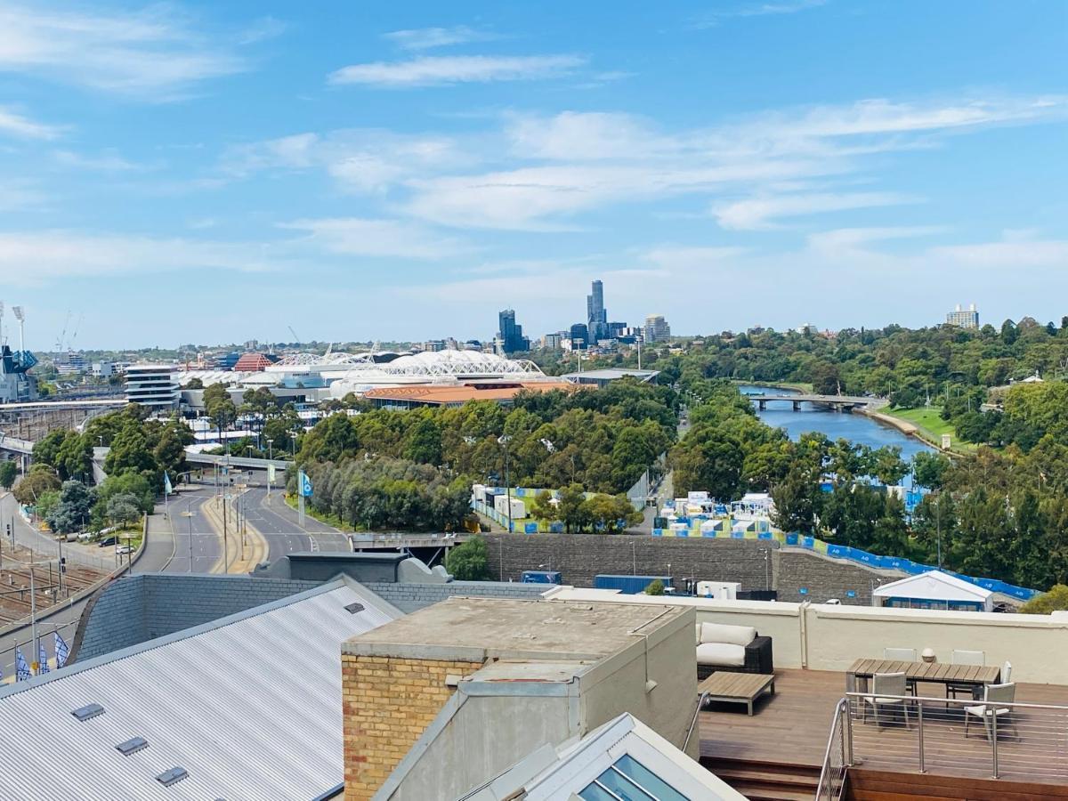 Flinders Street Apartments メルボルン エクステリア 写真