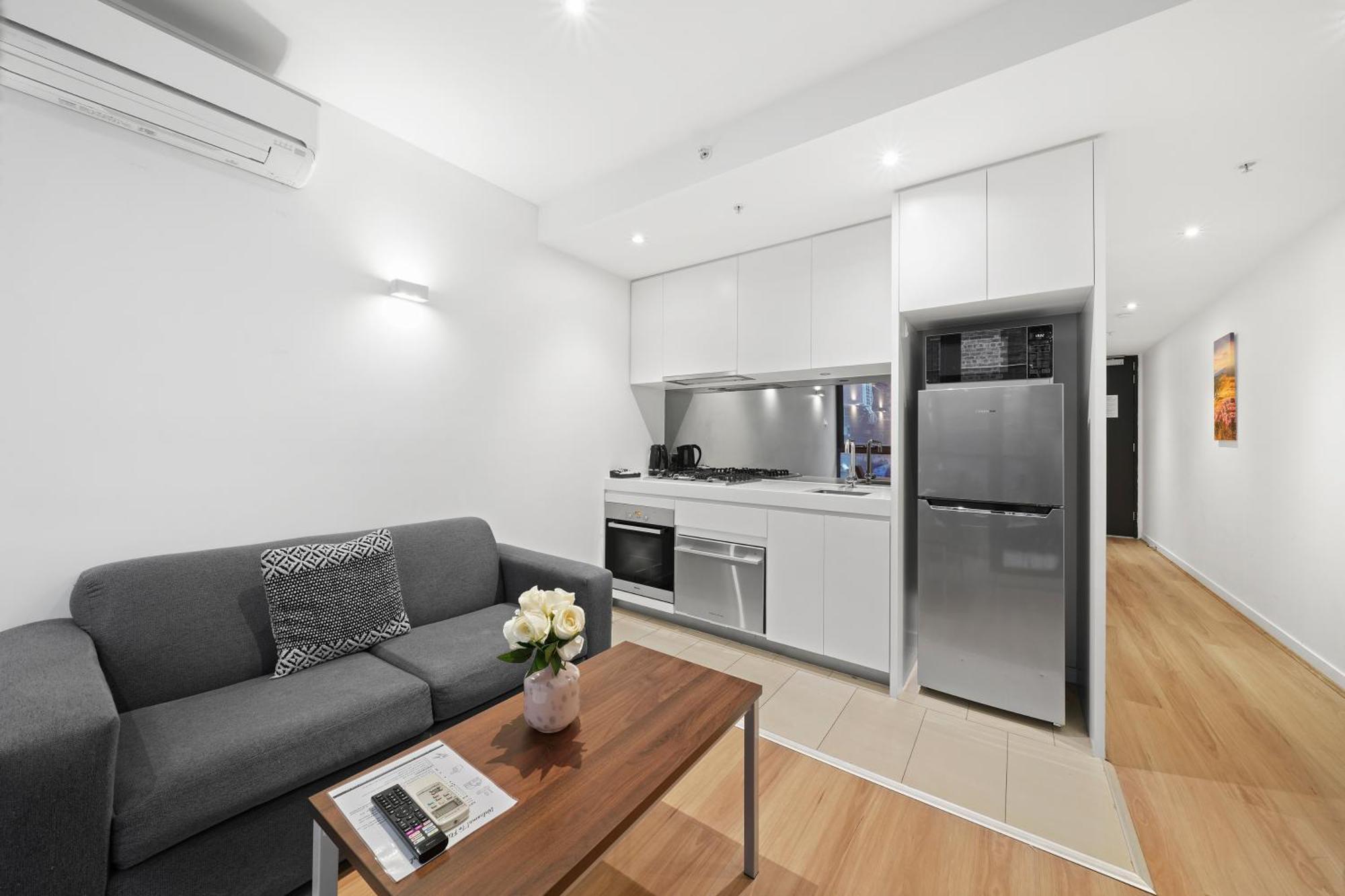 Flinders Street Apartments メルボルン エクステリア 写真