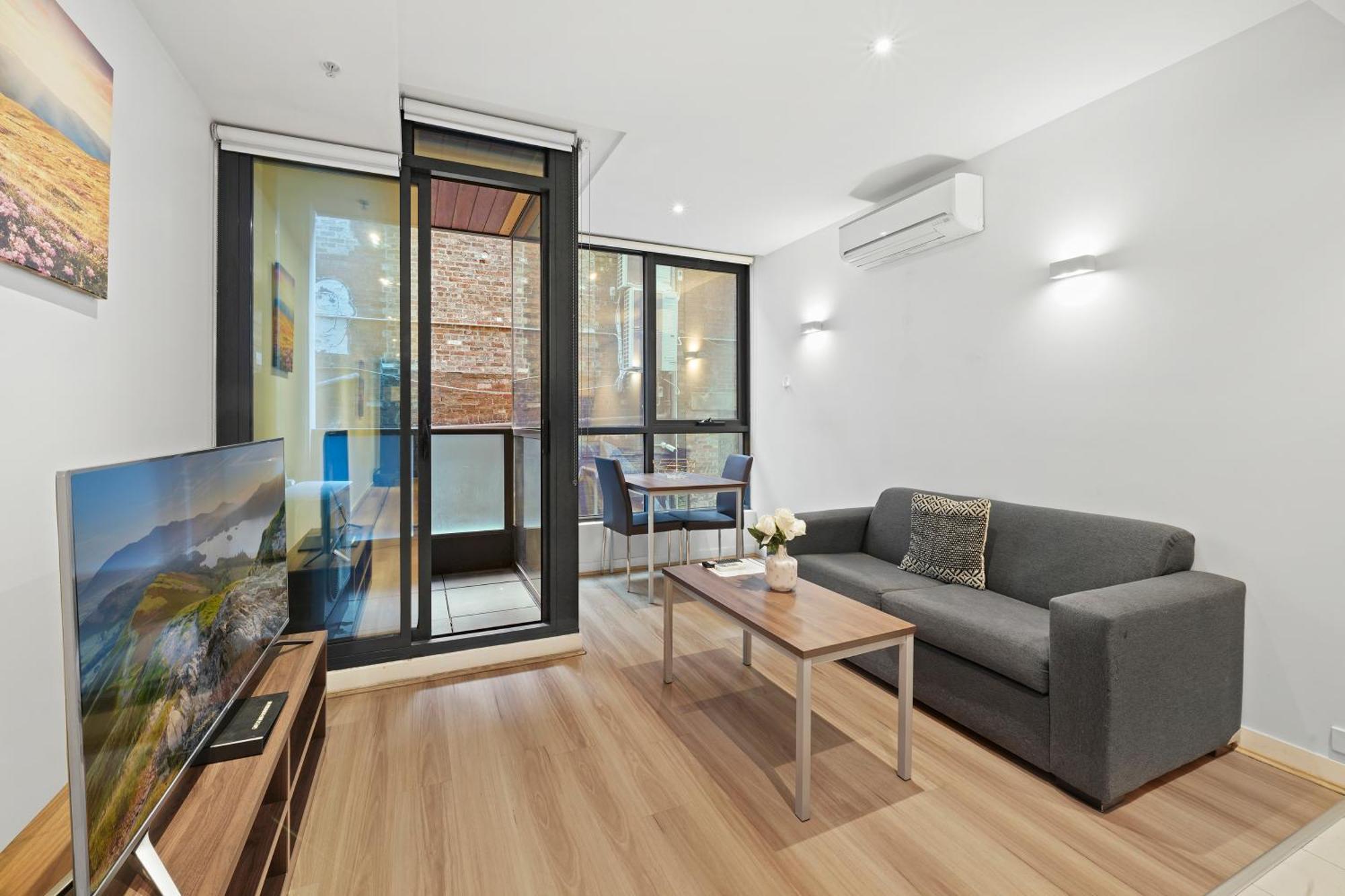 Flinders Street Apartments メルボルン エクステリア 写真