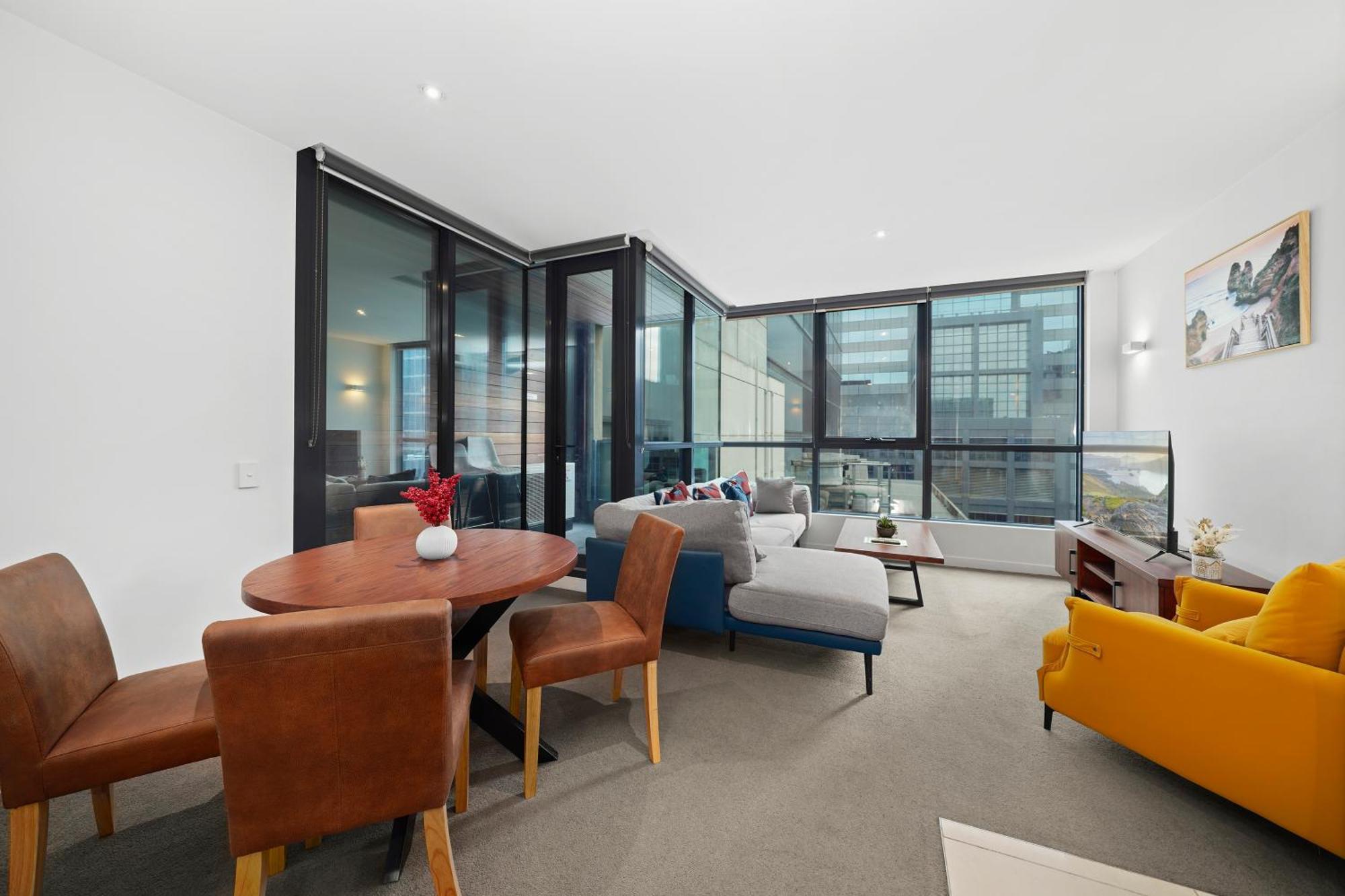 Flinders Street Apartments メルボルン エクステリア 写真