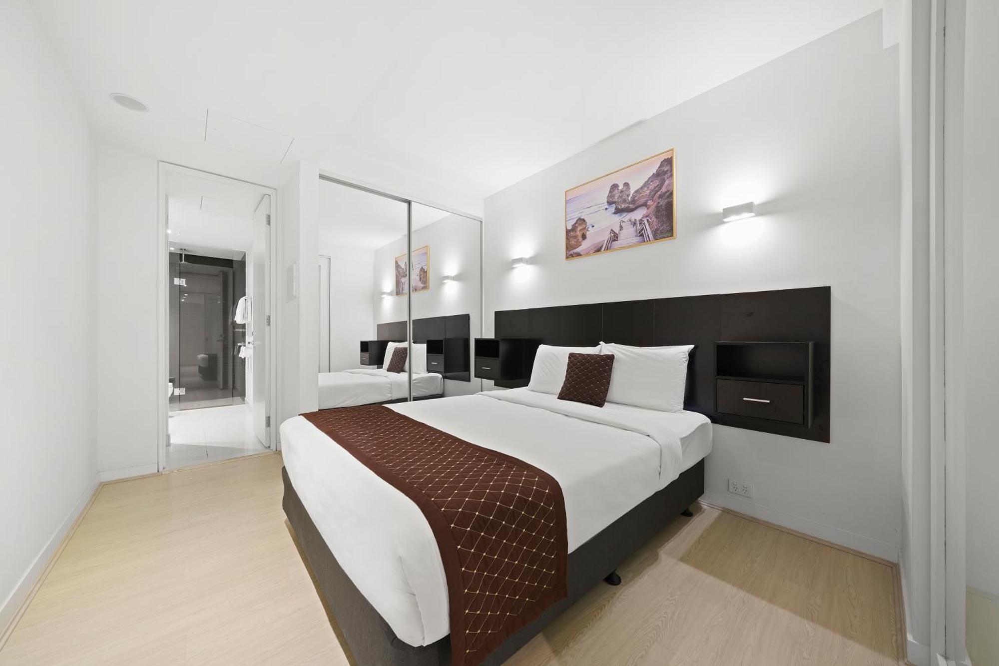 Flinders Street Apartments メルボルン エクステリア 写真